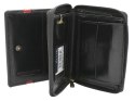 Portfel męski skórzany 22322-RVTP BLACK+RED
