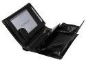 Portfel męski skórzany N62-RVTP-3050 Black-Red