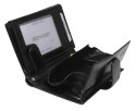 Portfel męski skórzany N62L-RVTP-3067 Black-Red