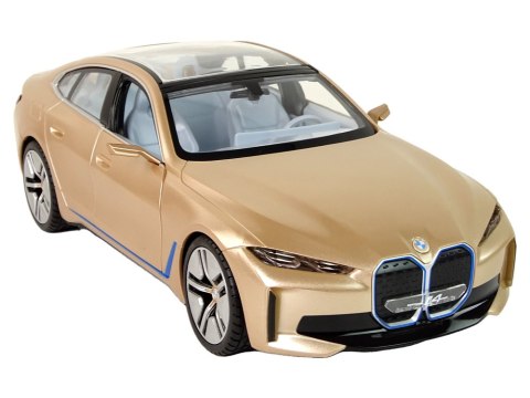 Auto R/C Bmw i4 1:14 Rastar Złote