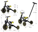 Milly Mally Rowerek 4w1 Optimus Plus Black