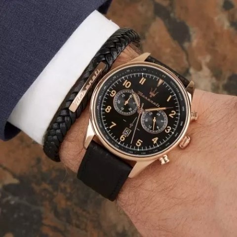 ZEGAREK MĘSKI MASERATI R8871646001 Tradizione Chrono (zs022a)