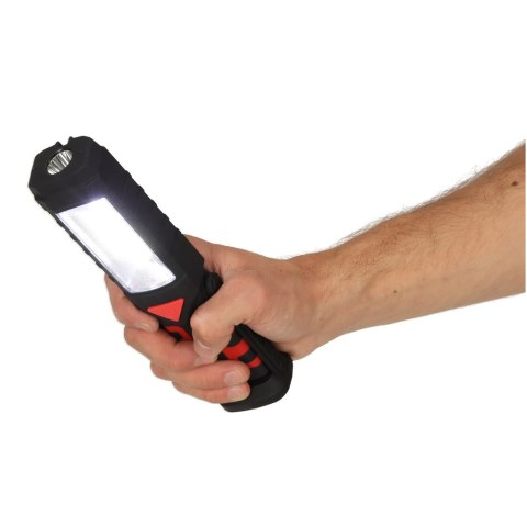 Latarka warsztatowa 3w1 USB COB magnes akumulator