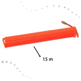 Wąż pneumatyczny spiralny do kompresora 12mm 15m
