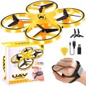 Dron Sterowany ręką + pilot Quadrocopter RC0573