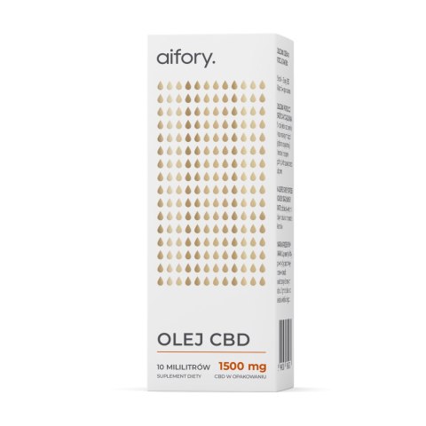 Aifory Olejek CBD 15% - 1500 mg 10 ml