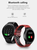 SMARTWATCH MĘSKI Rubicon RNCE68 - WYKONYWANIE POŁĄCZEŃ + dodatkowy PASEK (sr019b)