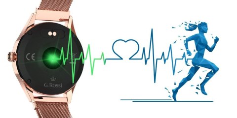 Damski SMARTWATCH G.Rossi+ Dodatkowy pasek BF1-4D2-1