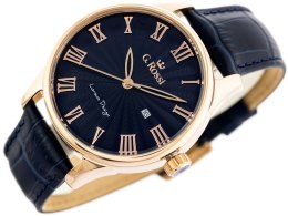ZEGAREK G. ROSSI - 11652A4-6F1 (zg322e) + BOX