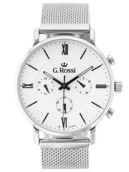 ZEGAREK G. ROSSI - E-6182B-3C1 - EXCLUSIVE (zg284a) + BOX