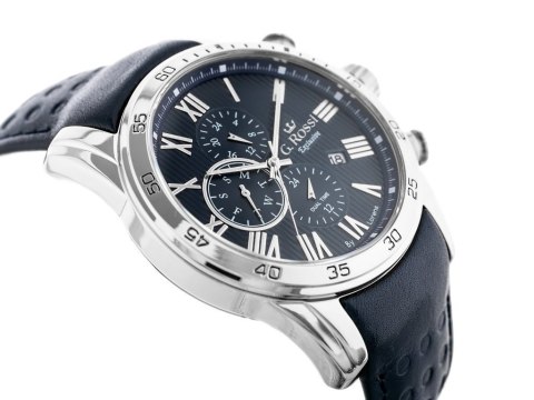 ZEGAREK G. ROSSI - E9753A2-6F1 - EXCLUSIVE (zg302c) + BOX