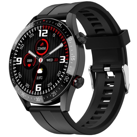 SMARTWATCH MĘSKI Gravity GT4-1 - WYKONYWANIE POŁĄCZEŃ, KROKOMIERZ (sg023a)