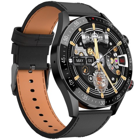 SMARTWATCH MĘSKI Gravity GT4-4 - WYKONYWANIE POŁĄCZEŃ, KROKOMIERZ (sg023d)