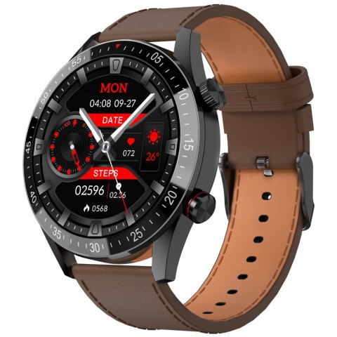 SMARTWATCH MĘSKI Gravity GT4-6 - WYKONYWANIE POŁĄCZEŃ, KROKOMIERZ (sg023f)