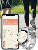 SMARTWATCH MĘSKI Gravity GT4-6 - WYKONYWANIE POŁĄCZEŃ, KROKOMIERZ (sg023f)