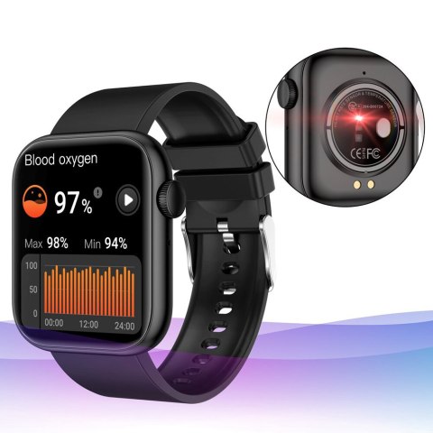 SMARTWATCH UNISEX GRAVITY GT3-1 - ROZMOWY BLUETOOTH, WŁASNE TARCZE (sg022a)