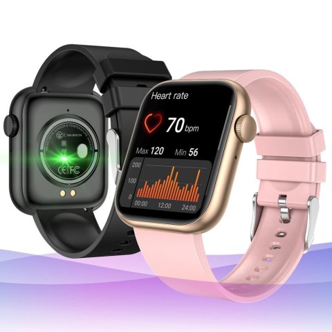 SMARTWATCH UNISEX GRAVITY GT3-2 - ROZMOWY BLUETOOTH, WŁASNE TARCZE (sg022b)