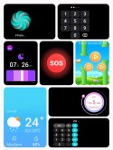 SMARTWATCH UNISEX GRAVITY GT3-2 - ROZMOWY BLUETOOTH, WŁASNE TARCZE (sg022b)