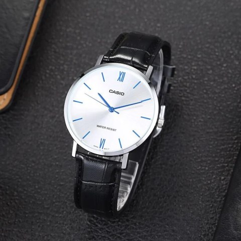 ZEGAREK MĘSKI CASIO MTP-VT01L-7B1 (zd165d) - KLASYKA + BOX
