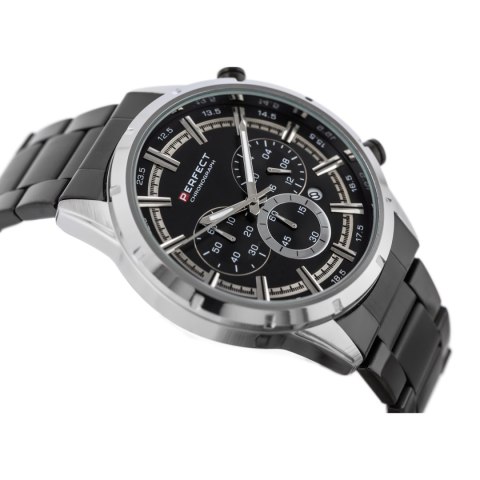 ZEGAREK MĘSKI PERFECT M507CH - CHRONOGRAF (zp378g) + BOX