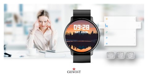 Smartwatch Giewont GW120-2 PRO Czarny