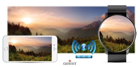 Smartwatch Giewont GW120-2 PRO Czarny
