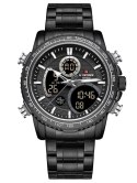 ZEGAREK MĘSKI NAVIFORCE NF9182 B/ B - (zn118h) + BOX