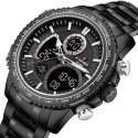 ZEGAREK MĘSKI NAVIFORCE NF9182 B/ B - (zn118h) + BOX