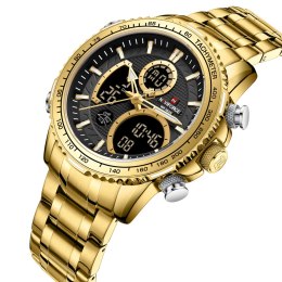 ZEGAREK MĘSKI NAVIFORCE NF9182 G/B - (zn118g) + BOX