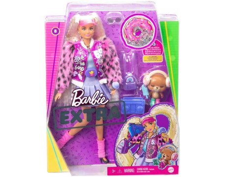 Barbie Extra Modna stylowa Lalka + uroczy miś akcesoria nr 8 ZA4937