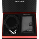 Zestaw prezentowy 1: DWUSTRONNY PASEK + PORTFEL PIERRE CARDIN