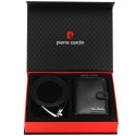 Zestaw prezentowy 1: DWUSTRONNY PASEK + PORTFEL PIERRE CARDIN