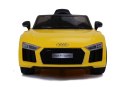 Auto na akumulator Audi R8 Żółty Lakierowane