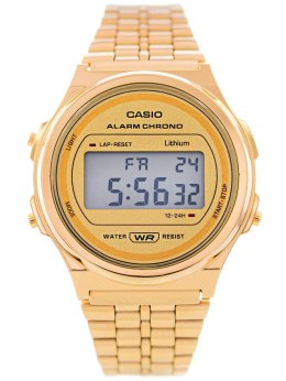 ZEGAREK DAMSKI CASIOA Vintage Iconic 171WEG-9AEF + BOX