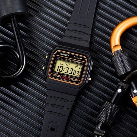 ZEGAREK MĘSKI CASIO F-91WG-9QEFF (zd102g)