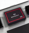 Portfel męski skórzany 22313L-RVTP BLACK+RED
