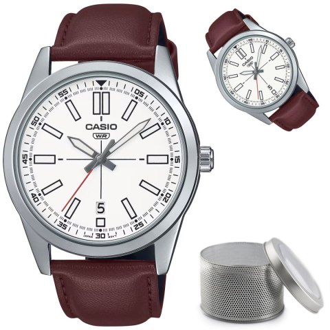 ZEGAREK MĘSKI CASIO MTP-VD02L-7EUDF + BOX