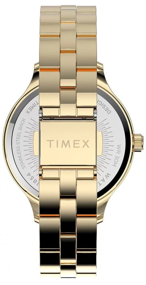ZŁOTY ZEGAREK DAMSKI TIMEX Peyton TW2V06200 + PUDEŁKO NA PREZENT KOMPLETNY