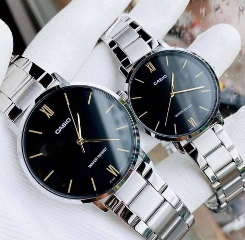 ZEGAREK DAMSKI CASIO LTP-VT01D-1B KLASYKA + BOX