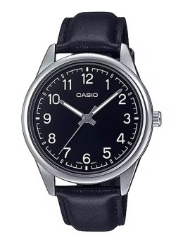 KLASYCZNY ZEGAREK MĘSKI DO GARNITURU CASIO MTP-V005L-1B + PUDEŁKO PREZENT