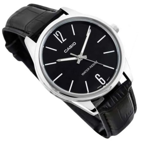 KLASYCZNY ZEGAREK MĘSKI DO GARNITURU CASIO MTP-V005L-1B + PUDEŁKO PREZENT