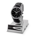 KLASYCZNY ZEGAREK MĘSKI DO GARNITURU CASIO MTP-V005L-1B + PUDEŁKO PREZENT