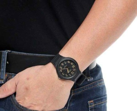 ZEGAREK MĘSKI CASIO MW-240-1B2 (zd166h) - KLASYKA