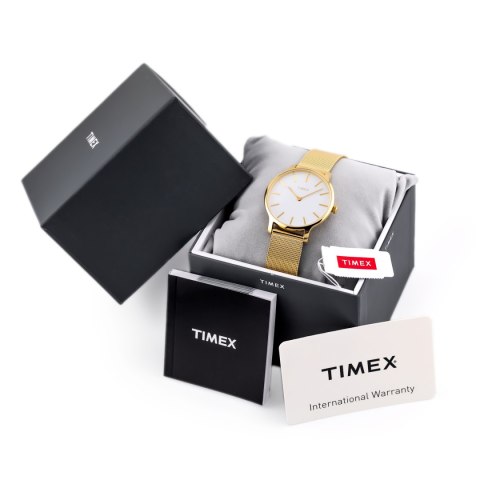 ZEGAREK DAMSKI TIMEX Transcend 38mm TW2T74100 + BOX