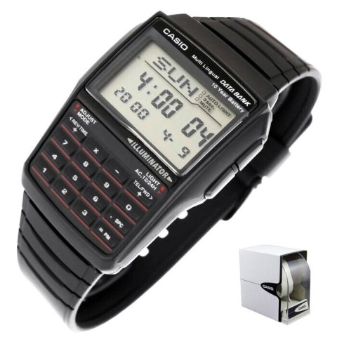 ZEGAREK MĘSKI CASIO VINTAGE DATABANK DBC-32-1A (zd162a)