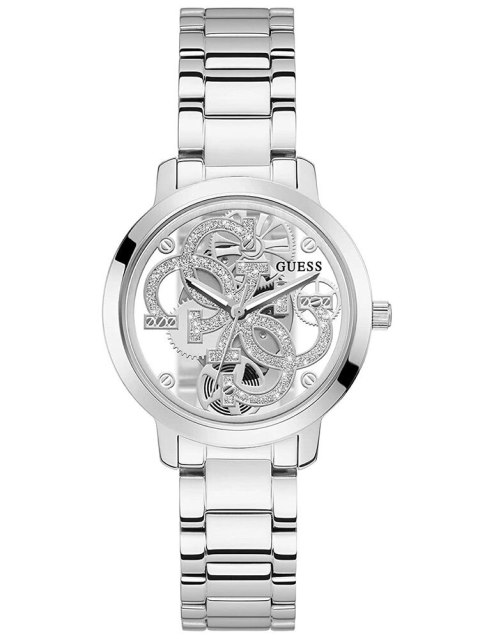 ZEGAREK DAMSKI GUESS GW0300L1 QUATTRO CLEAR + BOX (zu511a)