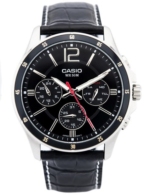 ZEGAREK MĘSKI CASIO MTP-1374L 1AV (zd064b) + BOX