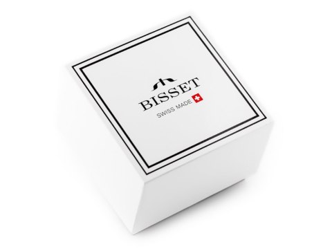 ZEGAREK DAMSKI BISSET BSBF33 (zb579t) - SZAFIROWE SZKŁO