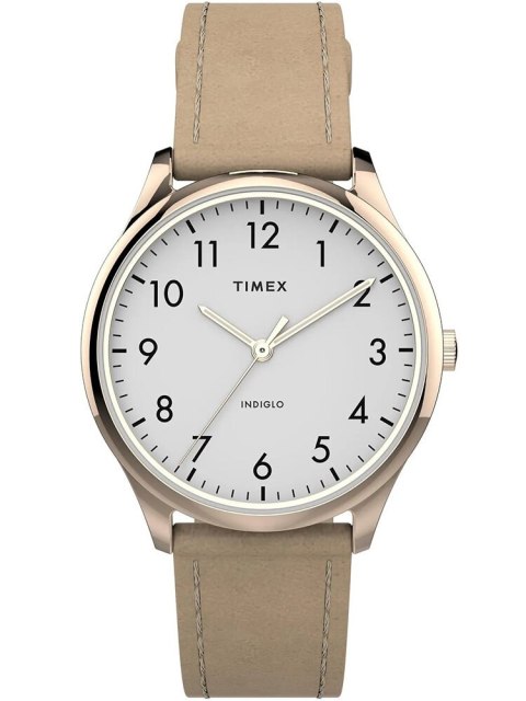 ZEGAREK DAMSKI TIMEX TW2T72400 MODERN EASY READER - INDIGLO + BOX