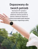 SMARTWATCH UNISEX GRAVITY GT1-10 - PULSOMETR, WŁASNE TARCZE (sg015j)